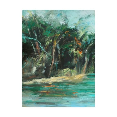 Suzanne Wilkins 'Waterway Jungle I' Canvas Art,35x47